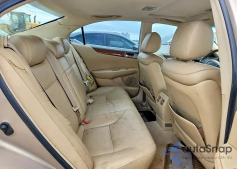 2005 Lexus Es 330 from USA, damaged, VIN JTHBA30G755086470